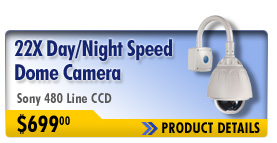 22X Day/Night Speed Dome Camera